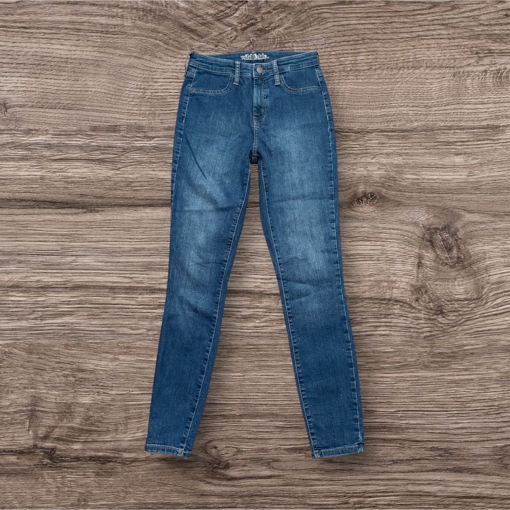Wild Fable High Rise Skinny Jeans Blue Stretch Denim Women’s 2/26